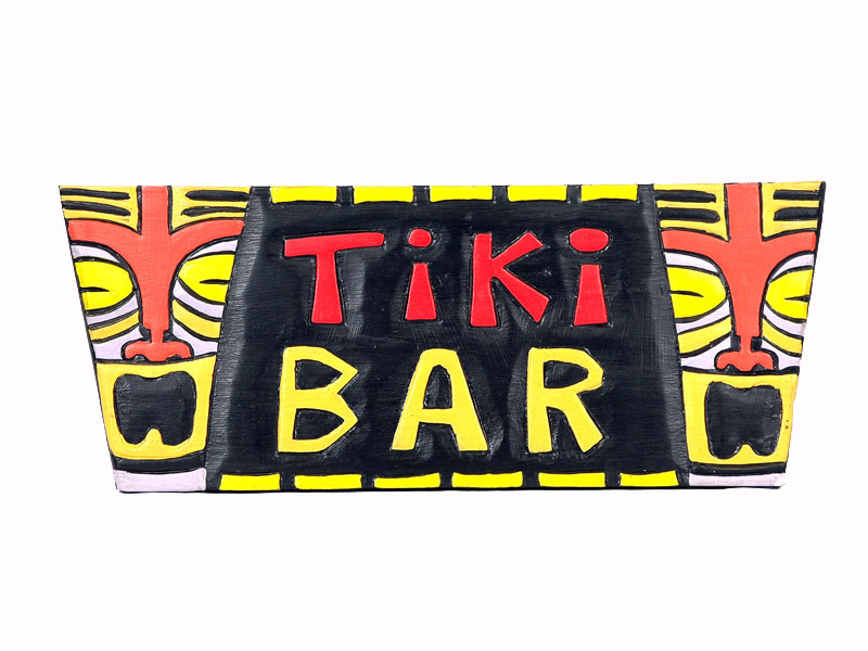 Tiki Bar Sign Pop Art 20 inches Colorful - Tiki Bar Decor | #dpt507350 Tiki Bar Sign Pop Art 20 inches Colorful - Tiki Bar Decor | #dpt507350